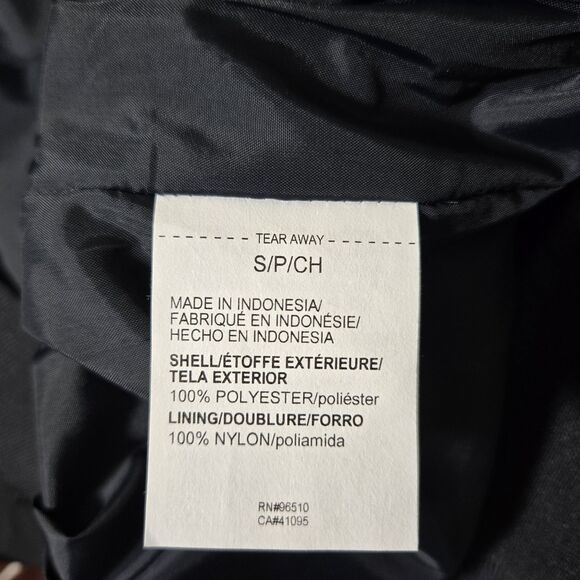 $160 Under Armour Project Rock Mens Small Loose Warm Up Jacket Black Windbreaker - Picture 5 of 6